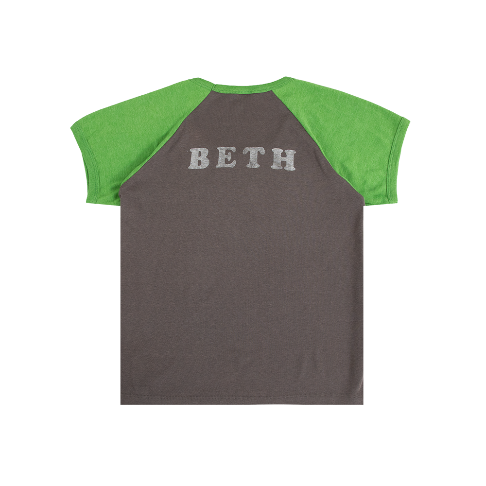 Kiss - Beth Crop Raglan T-Shirt