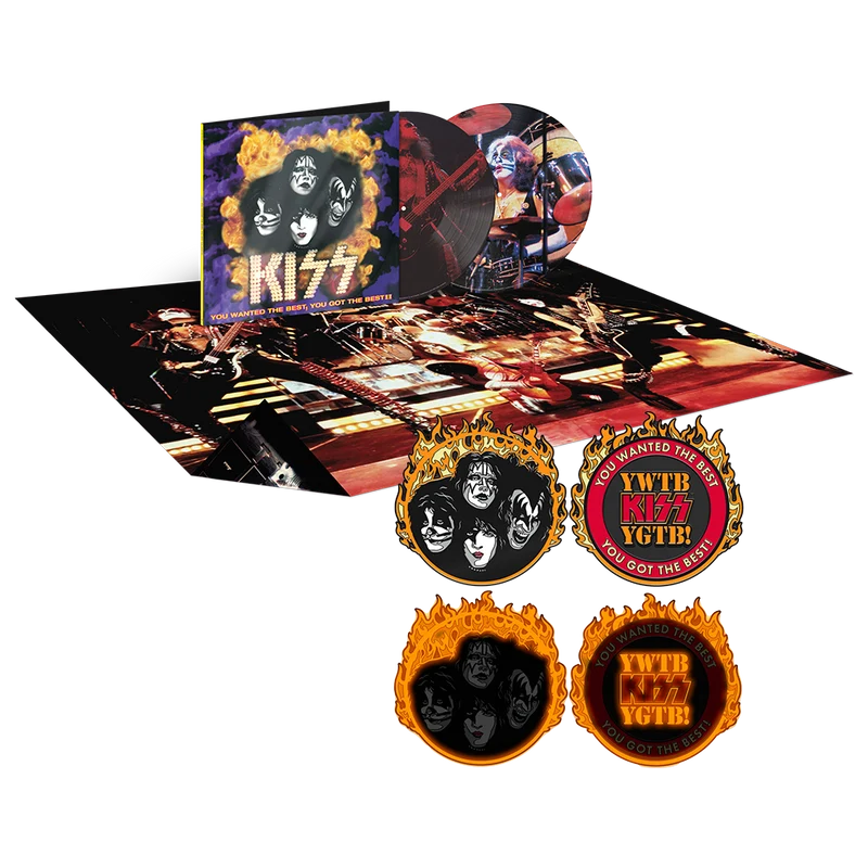 You Wanted The Best, You Got The Best!! (30th Anniversary) 2LP Picture Disc - KISS Store Exclusive + Coin