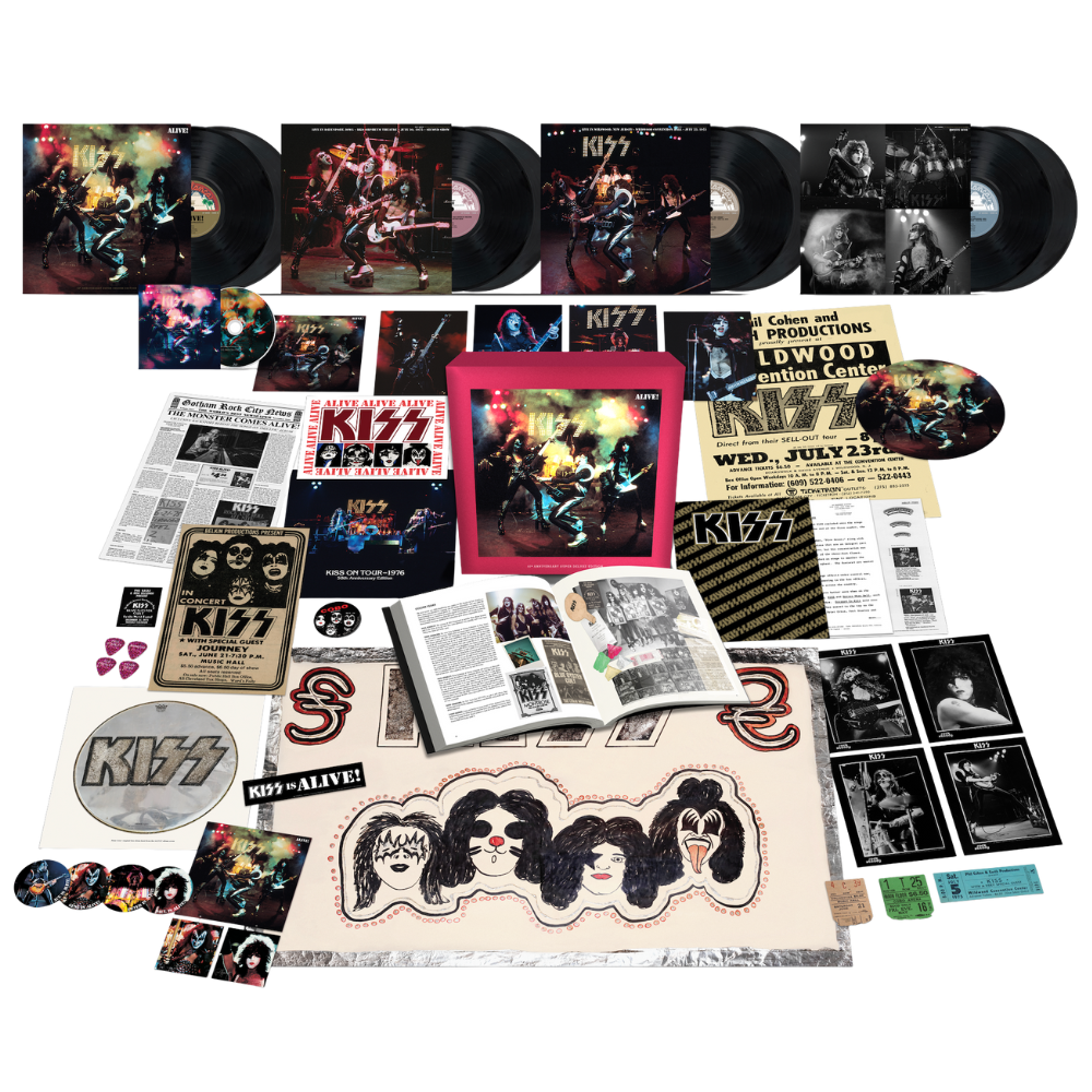Kiss - Alive! Super Deluxe 8LP + Blu-ray Audio