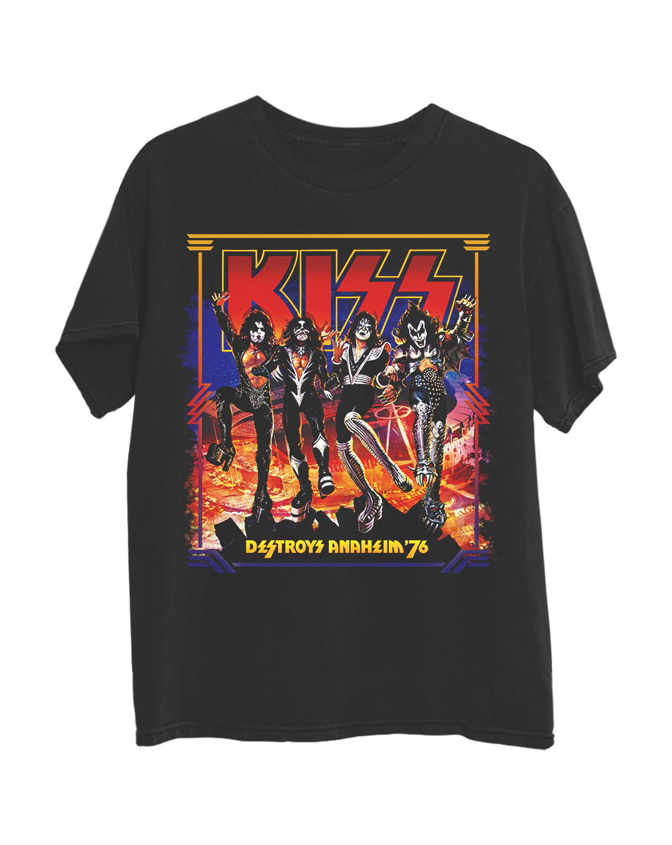 Kiss - Framed Destroys Anaheim T-Shirt