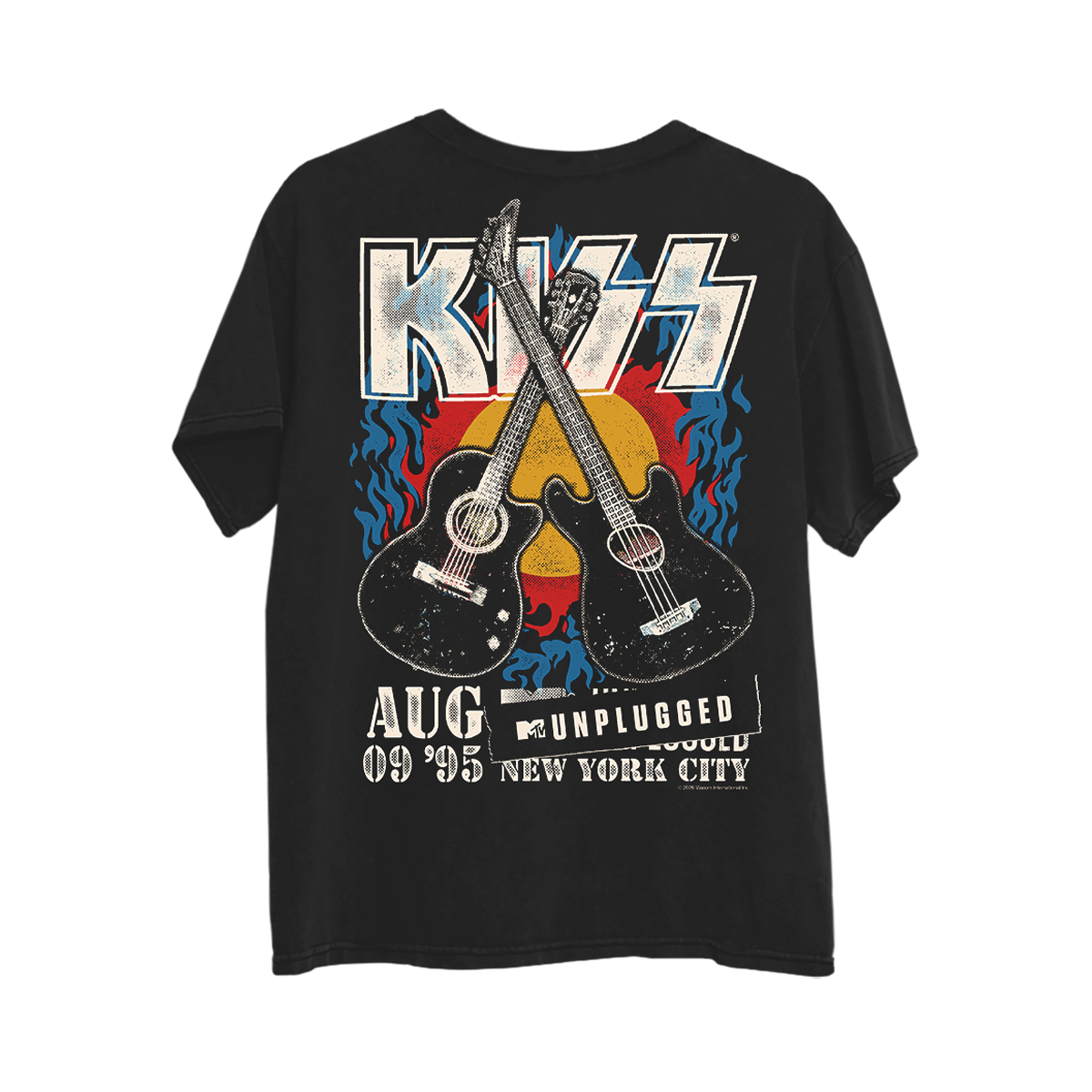 Kiss - Acoustic Guitar T-Shirt
