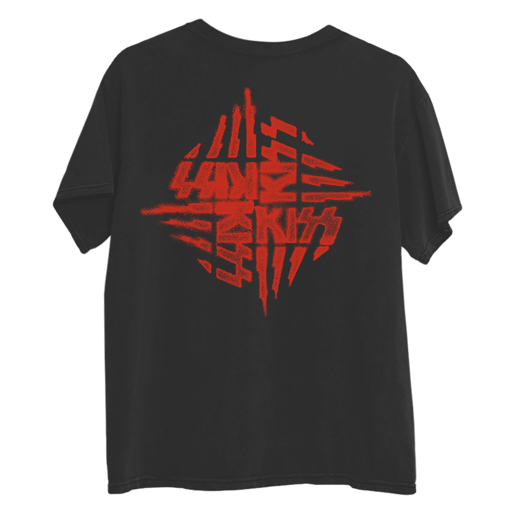 Kiss - Rock and Roll Over Grid T-Shirt