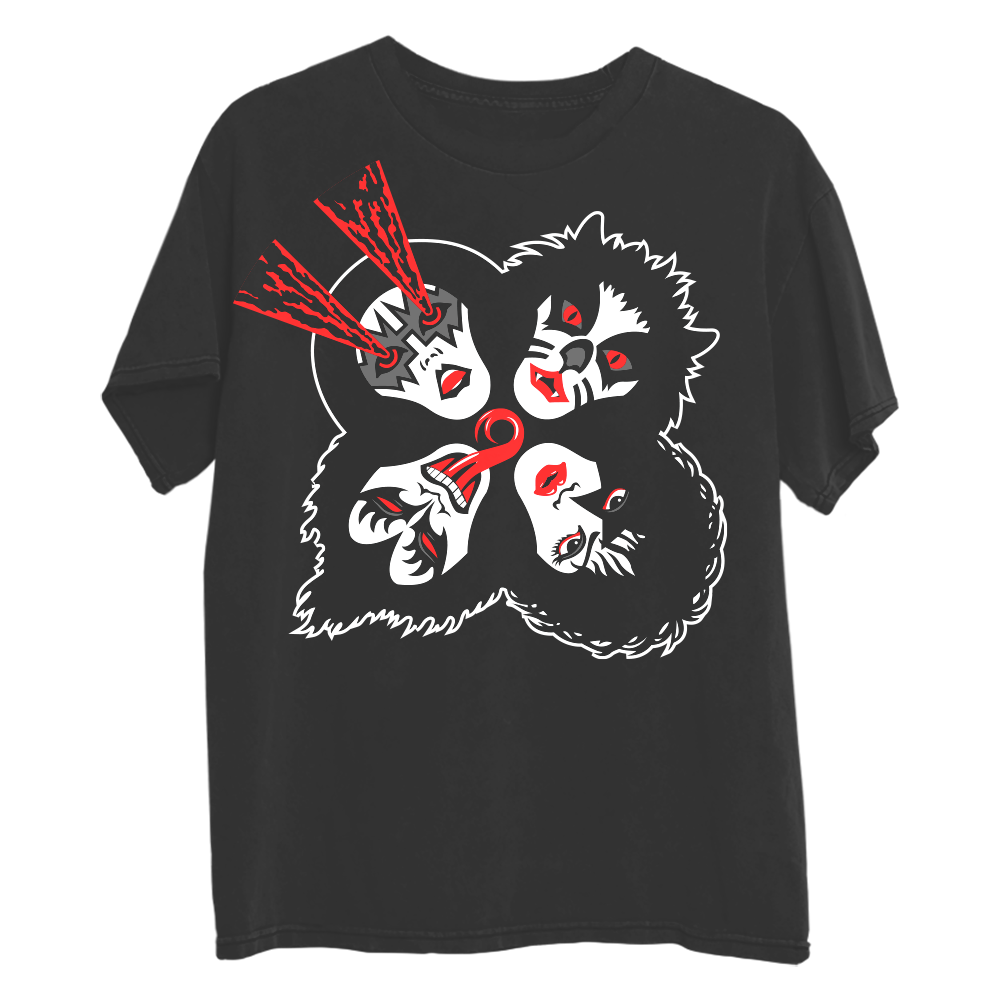 Kiss - Rock and Roll Over Glow in the Dark T-Shirt