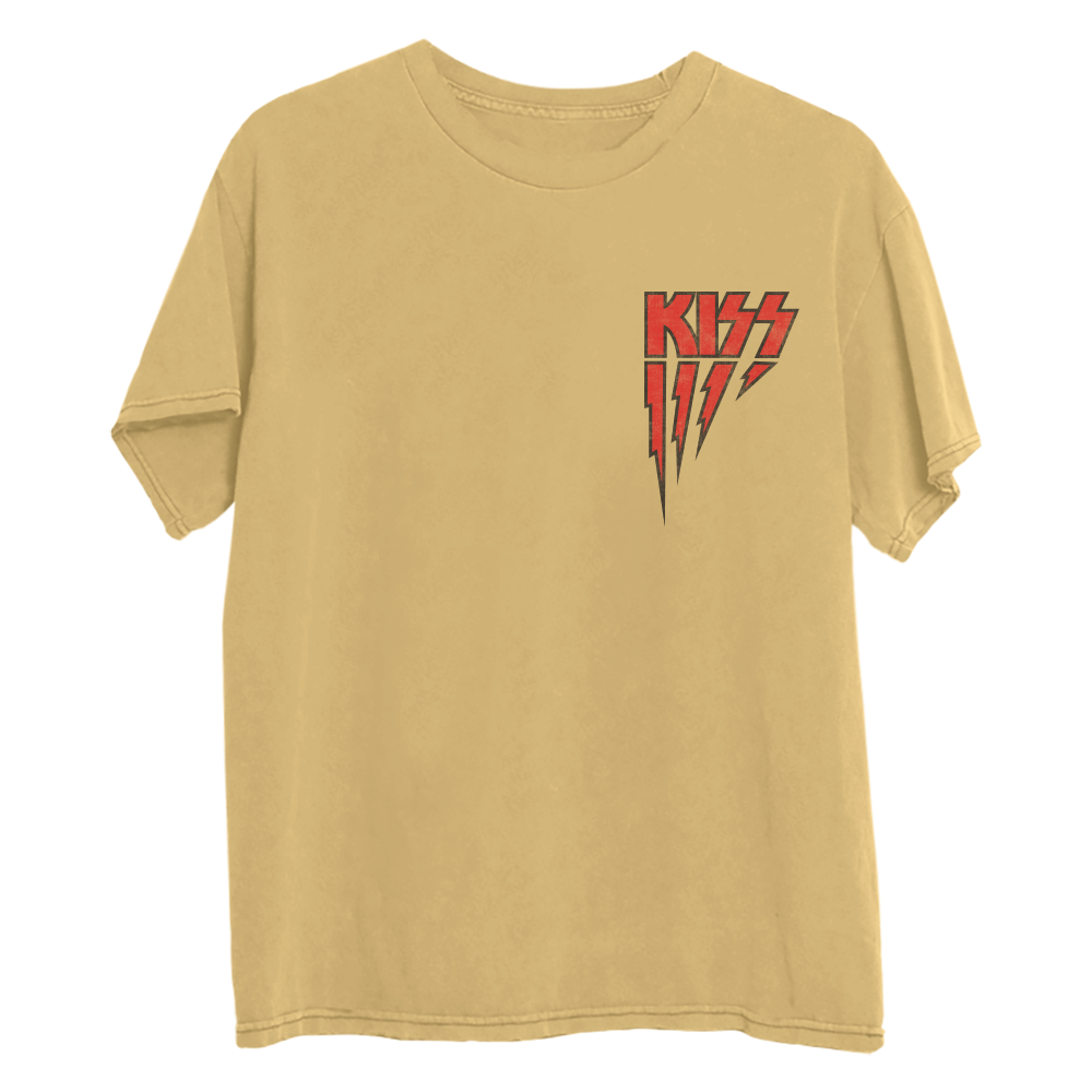 Kiss - Rock and Roll Over Yellow T-Shirt