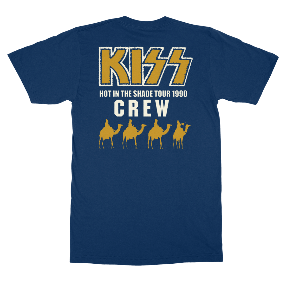 Kiss - Hot in The Shade Tour Crew 1990 T-Shirt