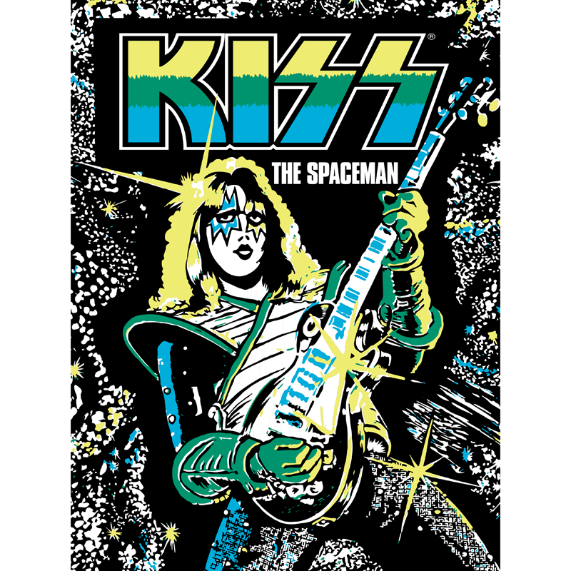 Kiss - THE SPACEMAN 70S LITHO