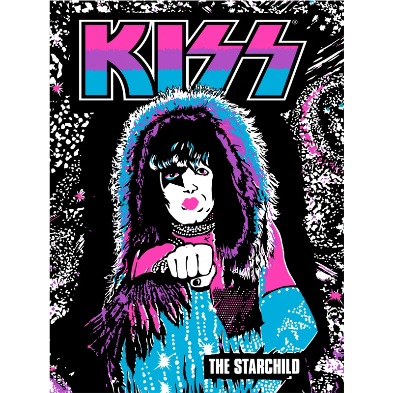 Kiss - THE STARCHILD 70S LITHO