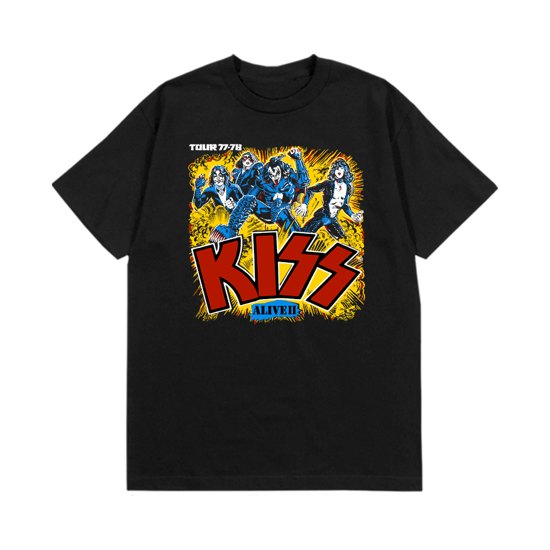 Kiss - 77-78 T-Shirt