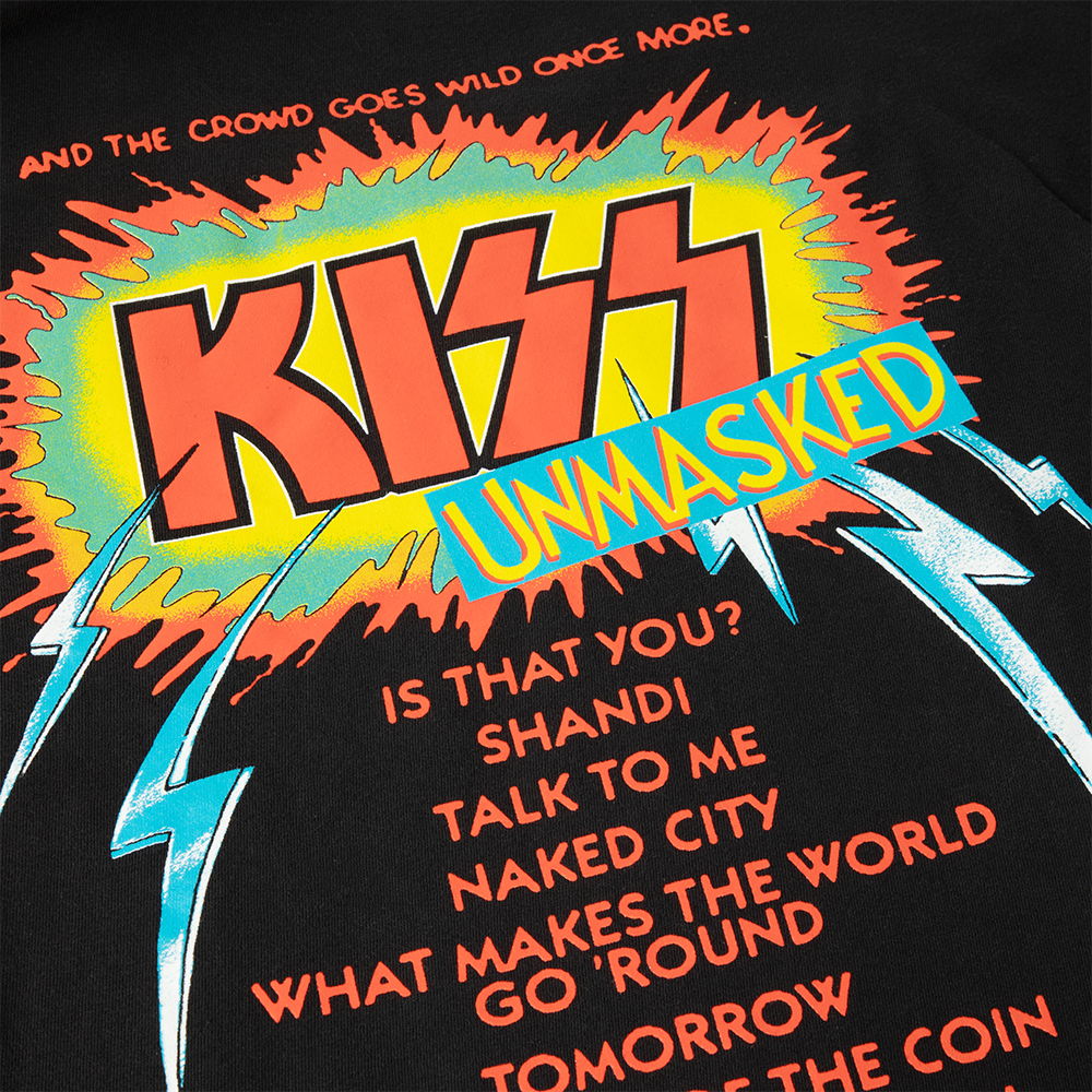 Kiss - Unmasked Track List T-Shirt