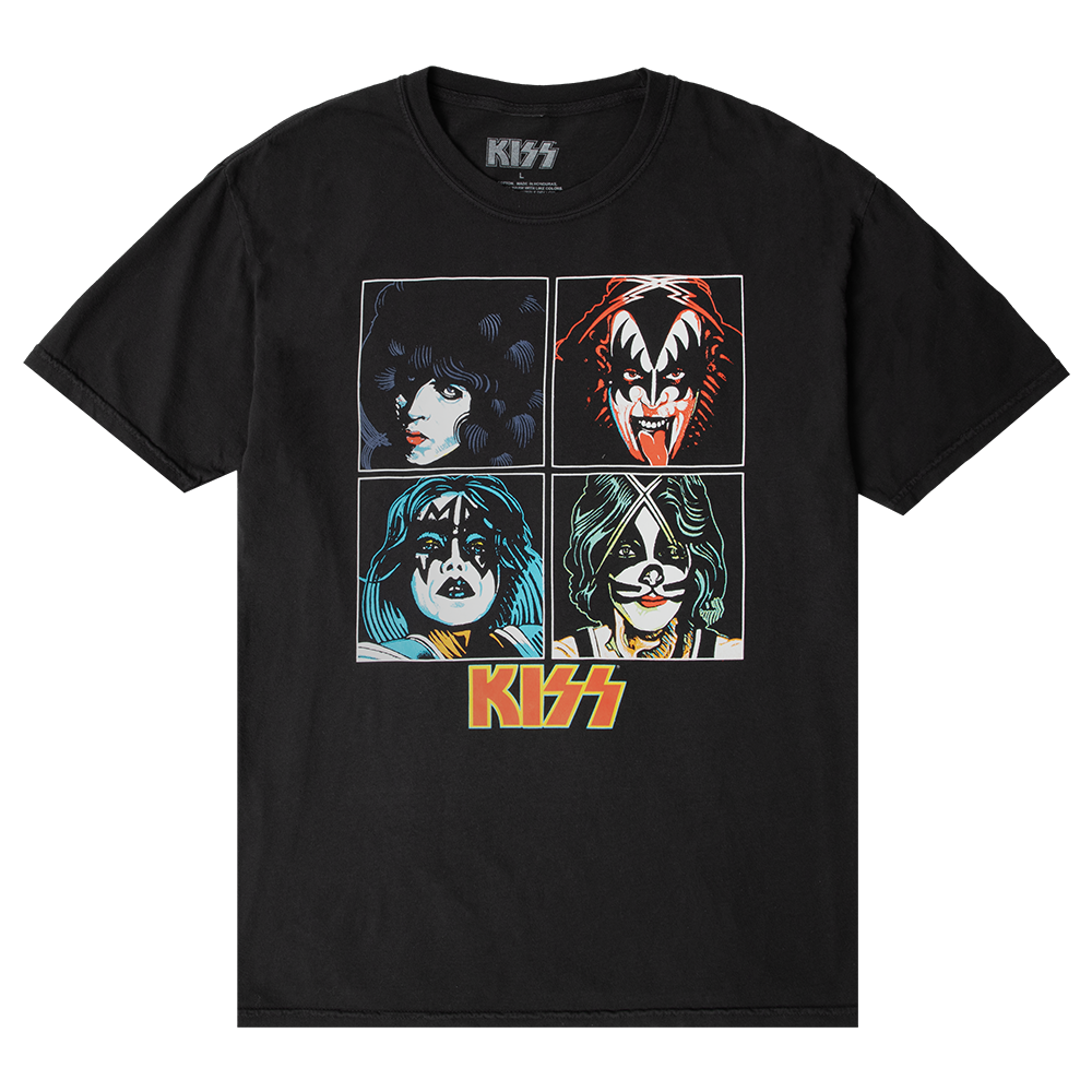 Kiss - Unmasked Track List T-Shirt