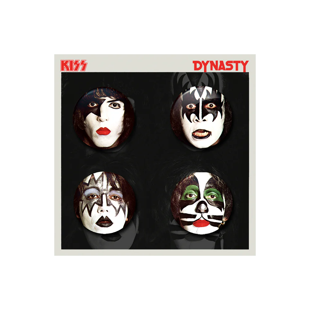 Kiss - Dynasty Button Pack
