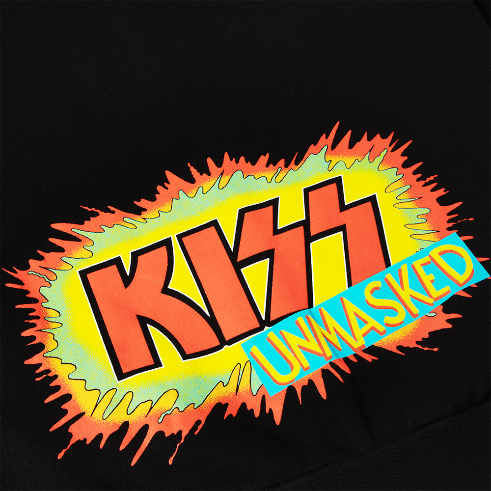 Kiss - Unmasked Zip Hoodie