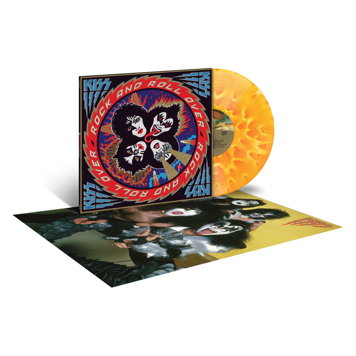 Kiss - Rock And Roll Over (50th Anniversary): Premium 1LP Colour Vinyl