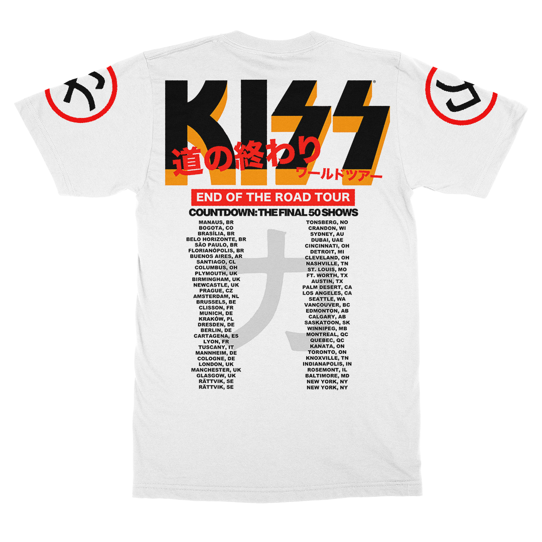 Kiss - 2023 EOTR Countdown T-Shirt