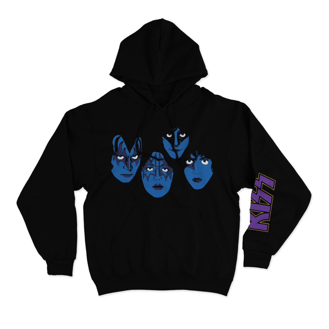 Kiss - Rock and Roll Hell Black Hoodie