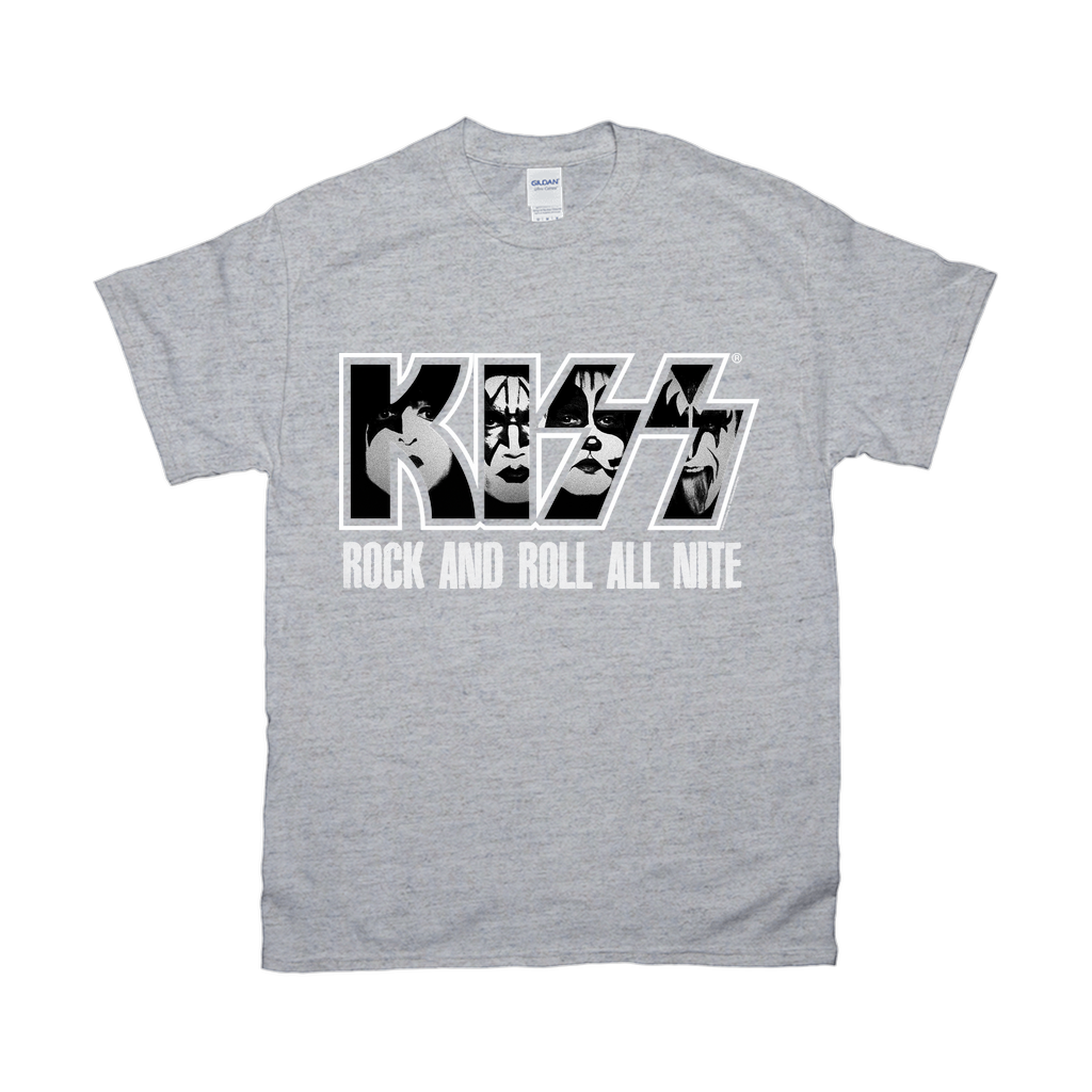 Kiss - All Nite T-Shirt Sport Grey