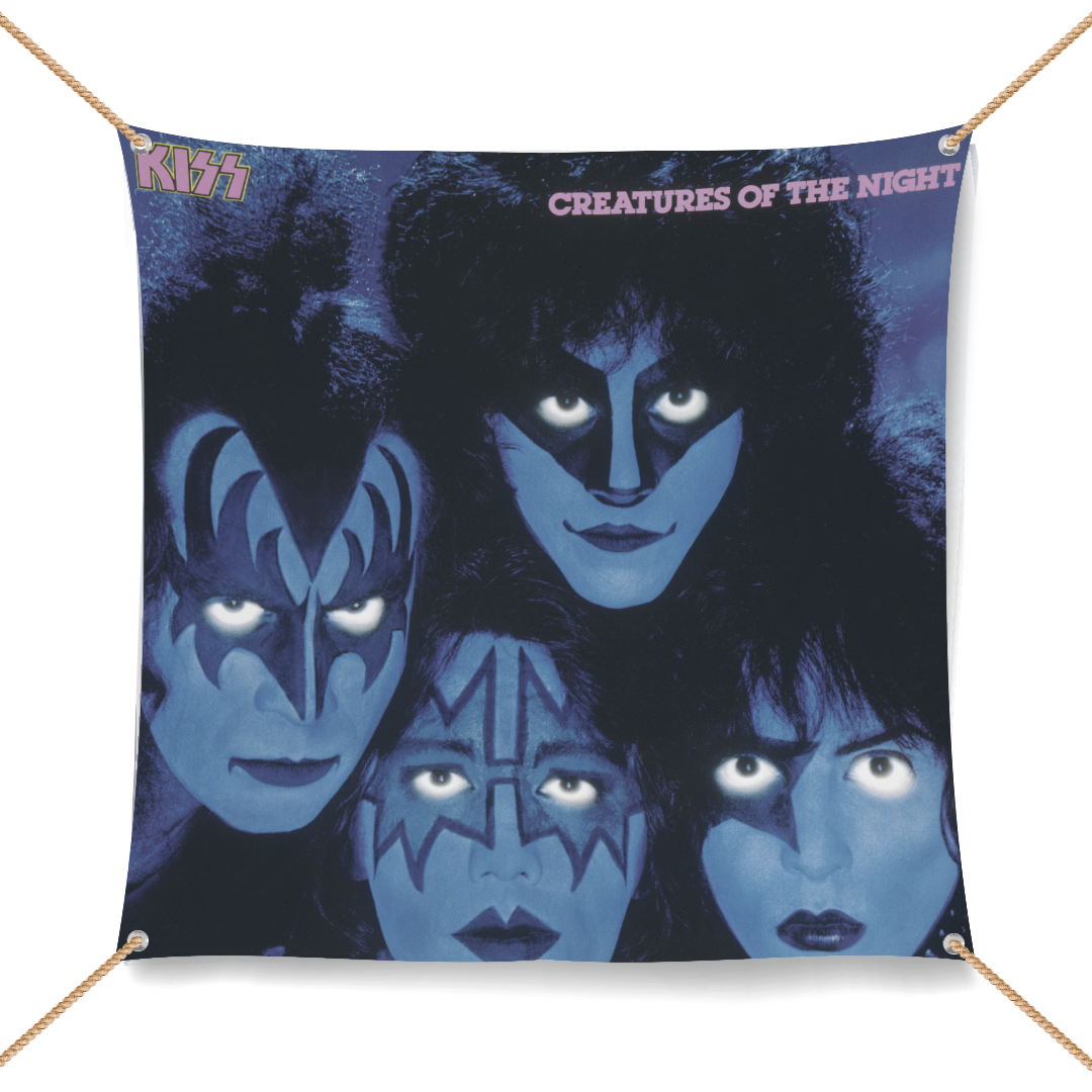 Kiss - Creatures of the Night Wall Flag