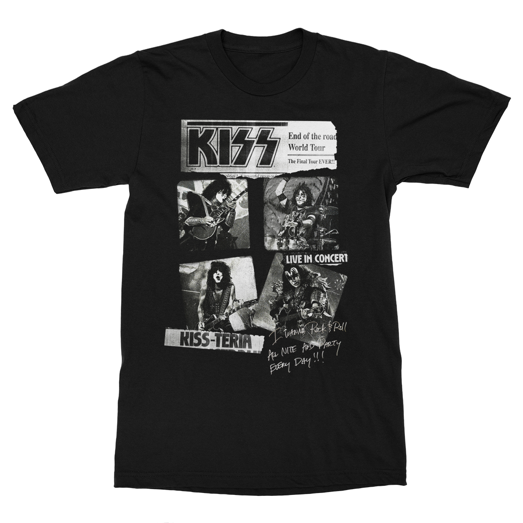 Kiss - Breaking News T-Shirt