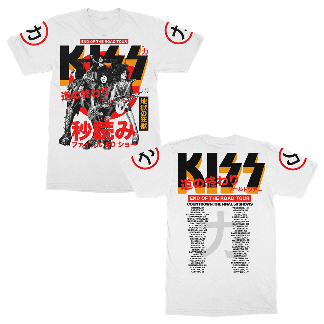 Kiss - 2023 EOTR Countdown T-Shirt