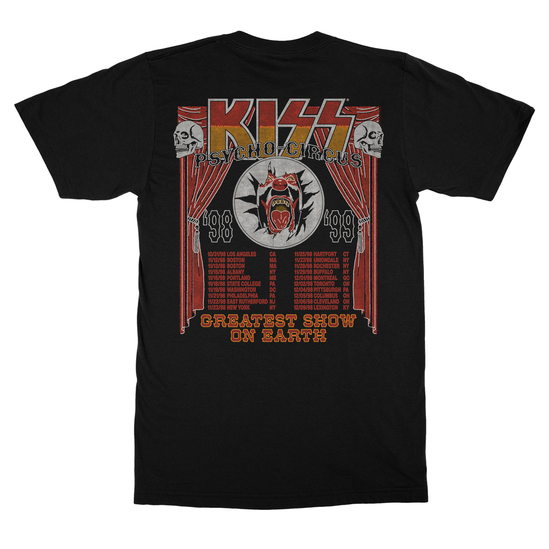 Kiss - Greatest Show On Earth T-Shirt
