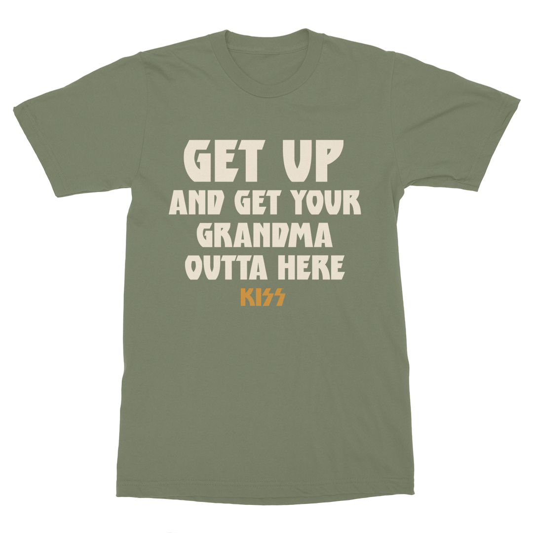 Kiss - Green Get Up T-Shirt
