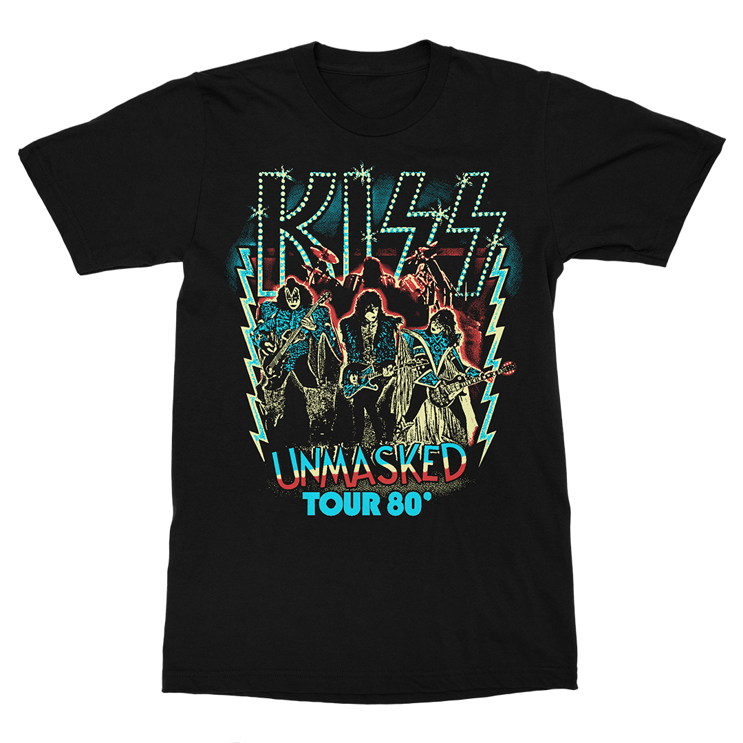 Kiss - Unmasked Tour '80 T-Shirt