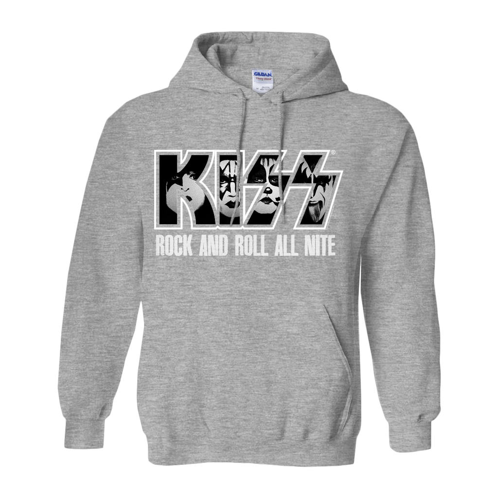 Kiss - All Nite Hoodie Sport Grey