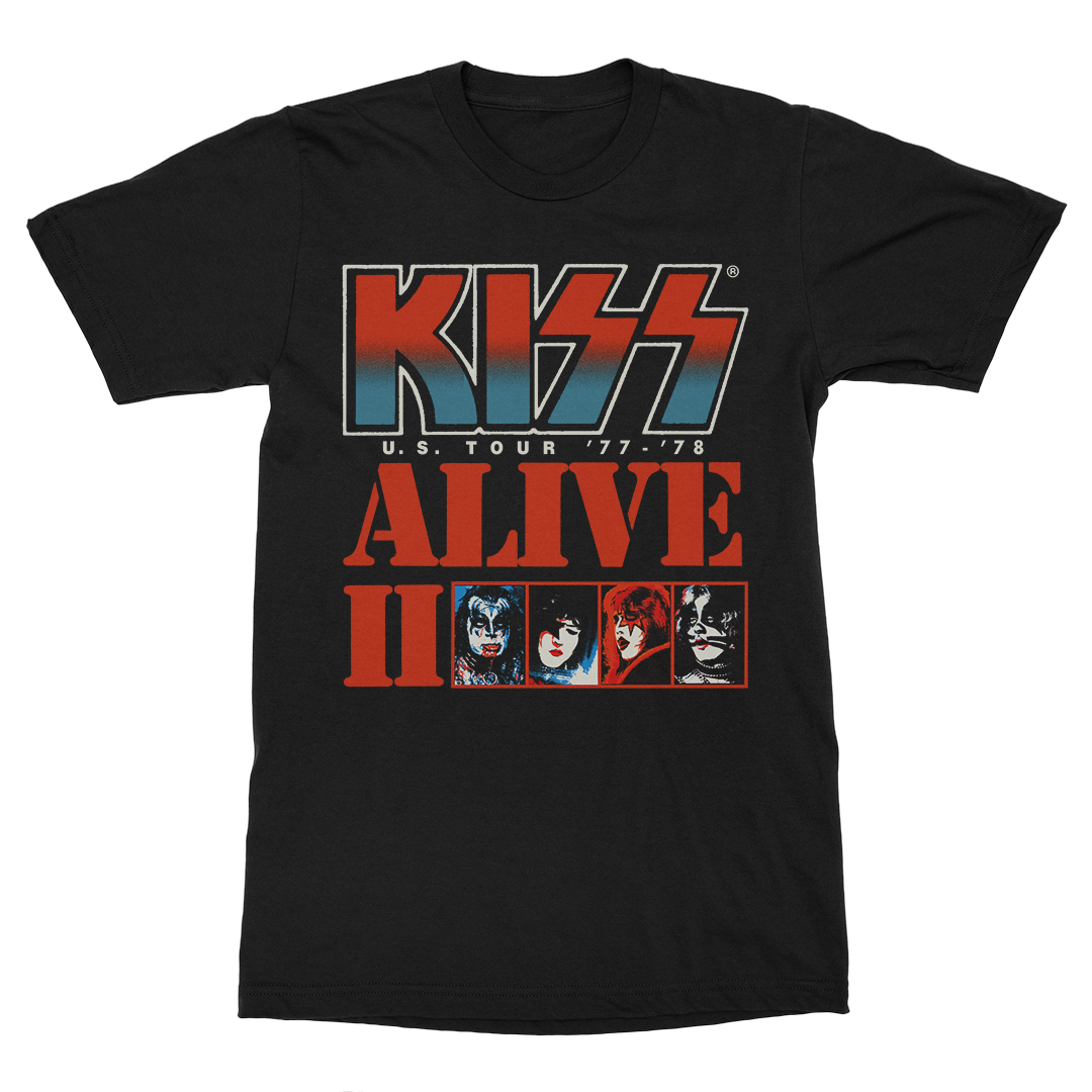Kiss - Alive II Tour T-Shirt