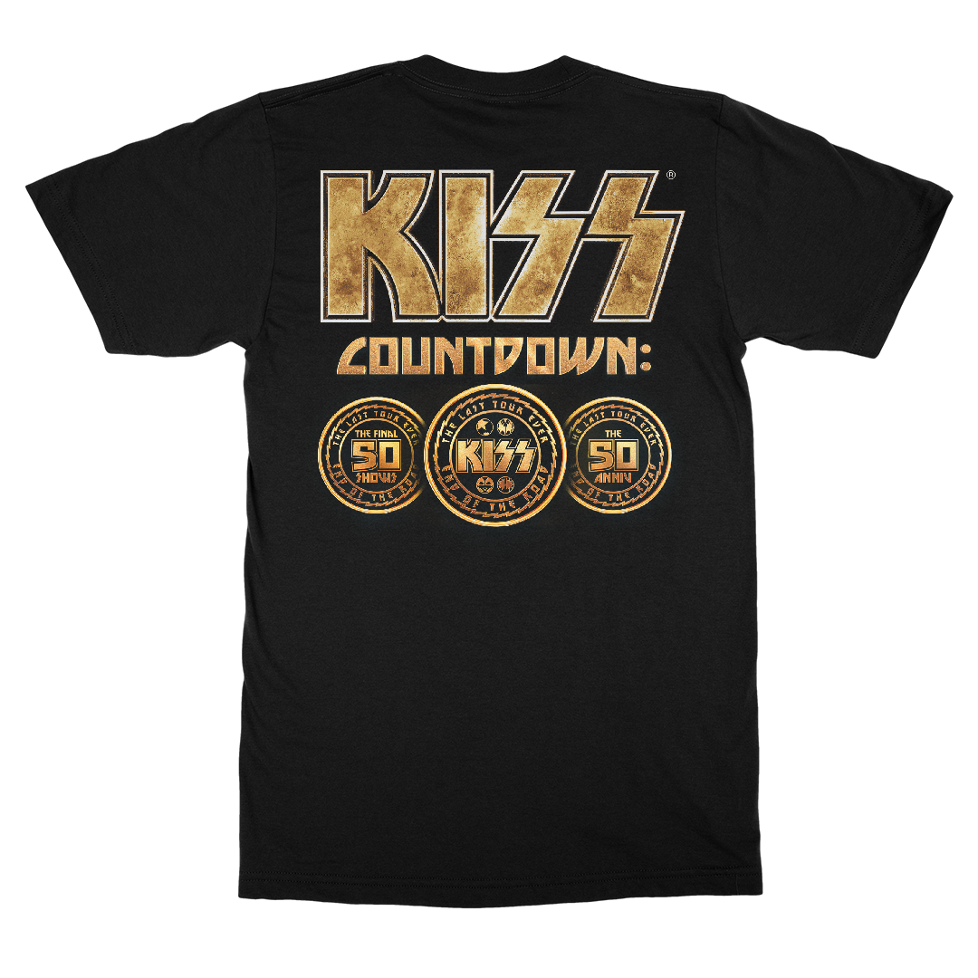 Kiss - Countdown T-Shirt