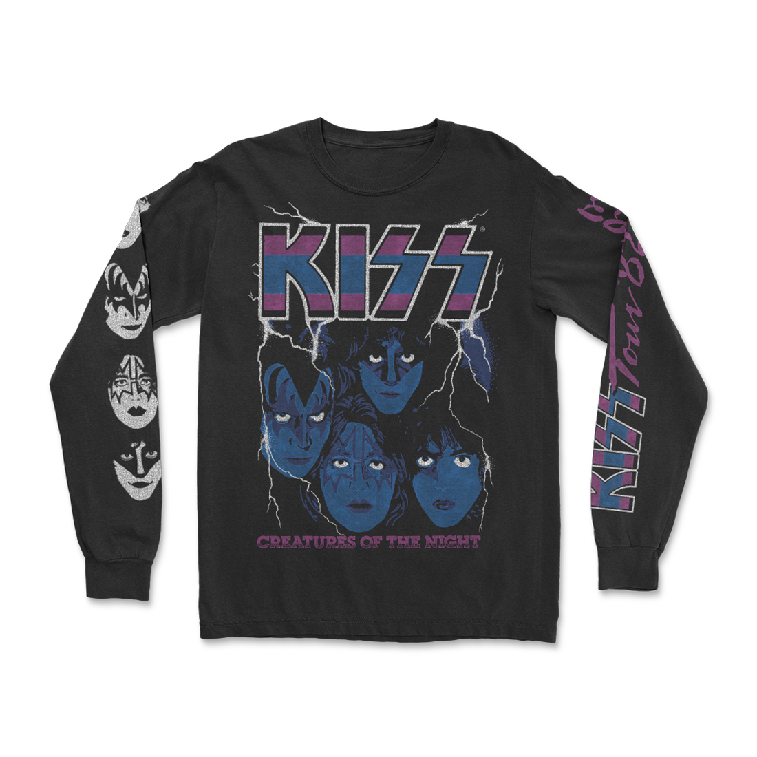 Creatures Tour '82-'83 Longsleeve + Creatures Of The Night 40th Annive -  KISS UK