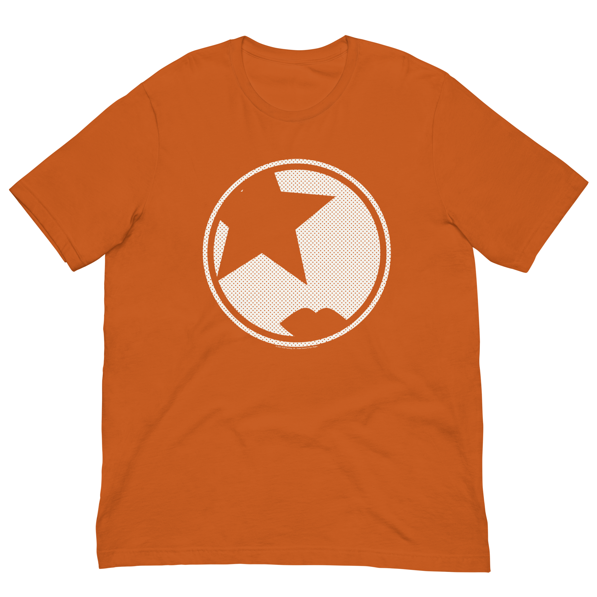Kiss - Vocals T-Shirt Orange