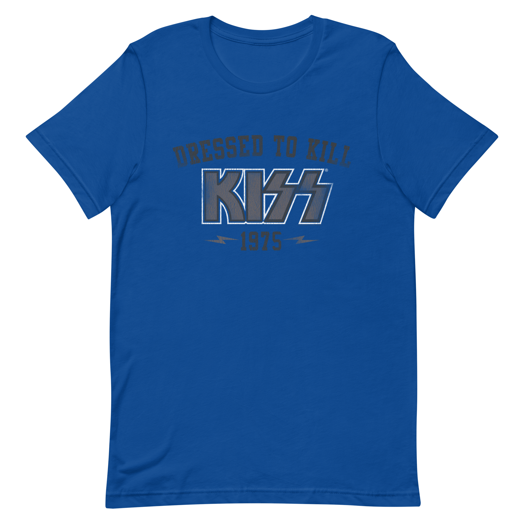Kiss - Dressed To Kill '75 T-Shirt Royal